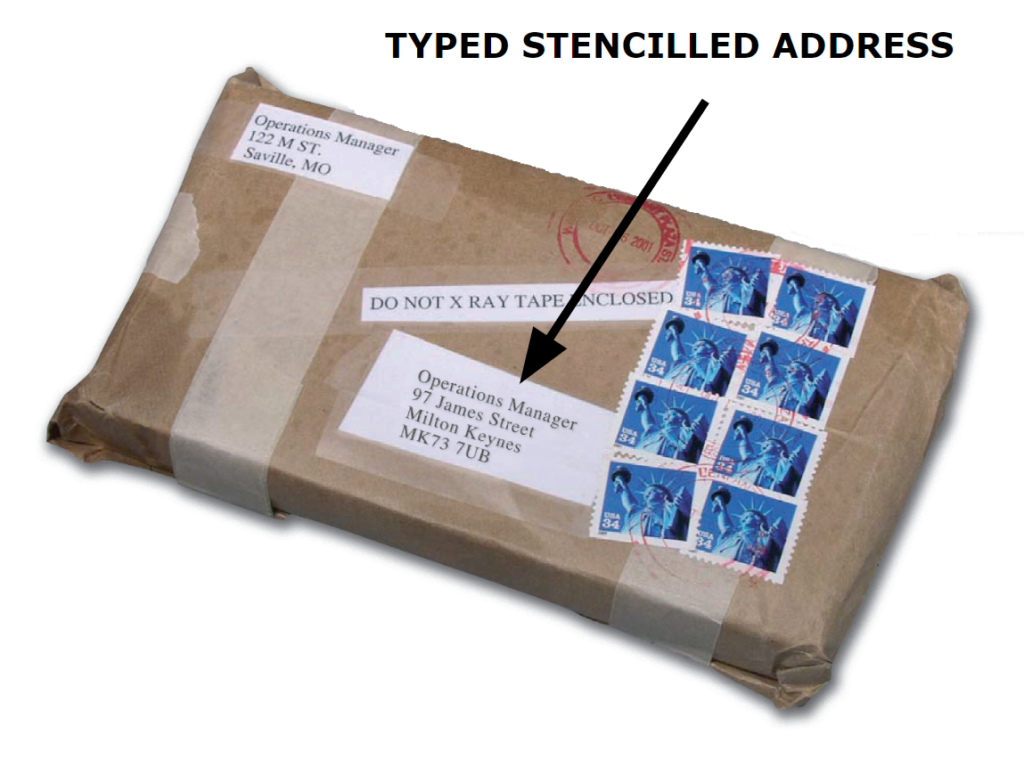 TYK - Stenciled Address